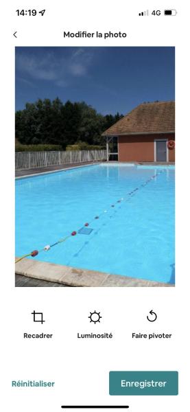 Touques: appartement proche de piscine et tennis.